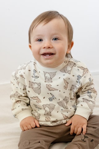 Sweater en Joggingbroek - Ecru