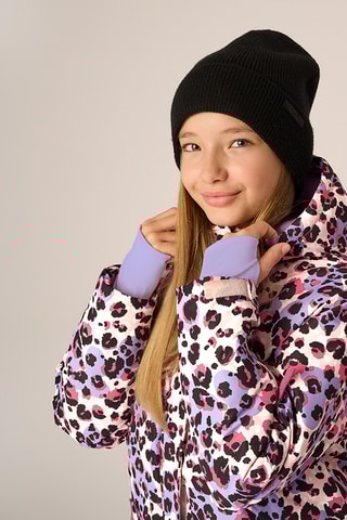 Ski-jasje met Capuchon - Lila en Roze