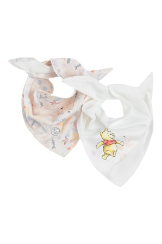 2 bandanas Winnie l'ourson Disney - Ecru