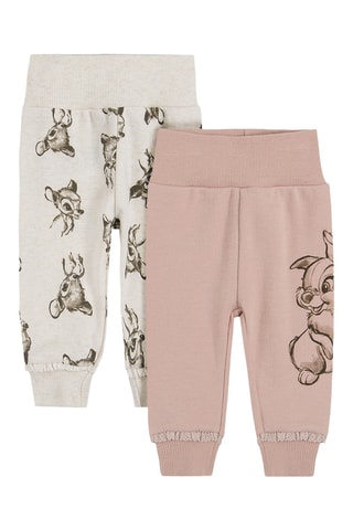 2 Pyjama Joggingbroeken Bambi Disney - Beige