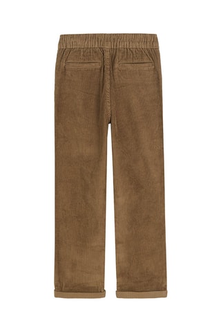 Velours Broek - Kaki