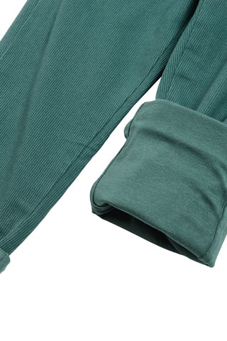 Velours Broek - Groen