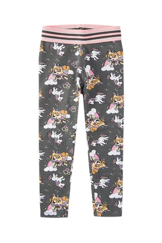 Legging Stella Paw Patrol - Donkergrijs en Roze