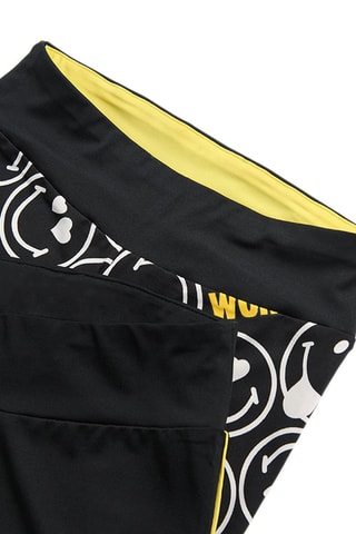 2 Leggings - Zwart en Geel