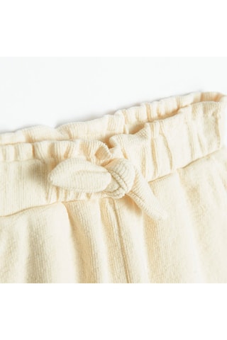 Joggingbroek Ecru