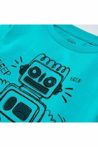 T-shirt Turquoise
