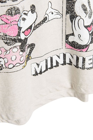 T-shirt Disney - Gemêleerd Beige