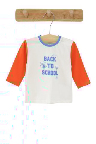 3 T-shirts - Wit en Blauw