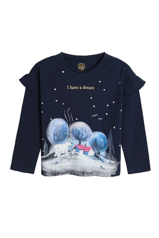 T-shirt - Marineblauw