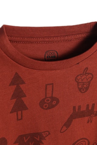 T-shirt - Steenrood