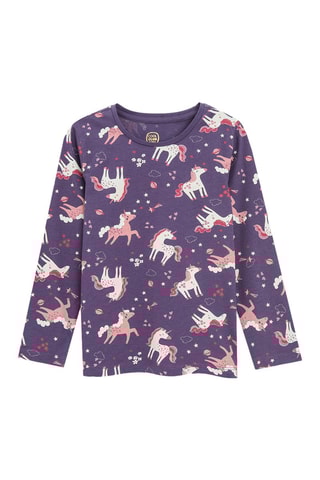 3 T-shirts - Gemêleerd Paars
