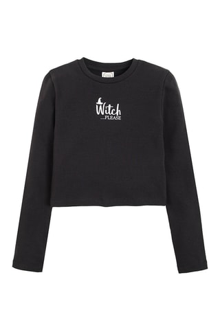 T-shirt Zwart