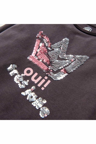 T-shirt Antraciet