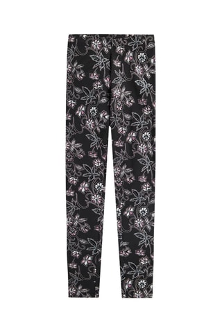 2 Leggings Zwart en Antraciet