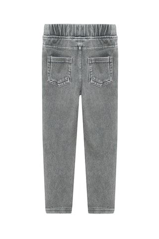 Jegging Gemêleerd Grijs