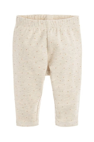 Broek Gemêleerd Beige