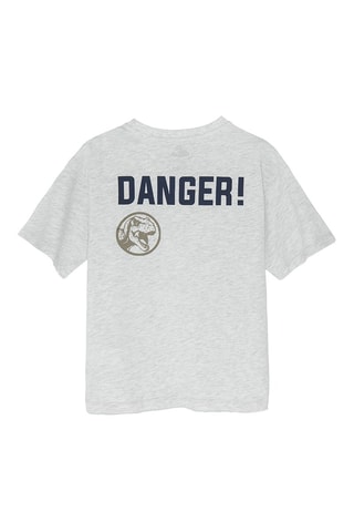 T-shirt Jurassic World - Gemêleerd Beige