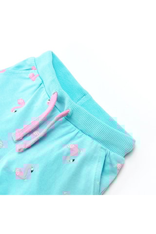 Short Turquoise