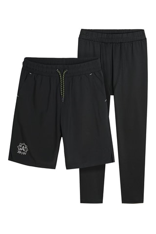 Legging en Short Zwart