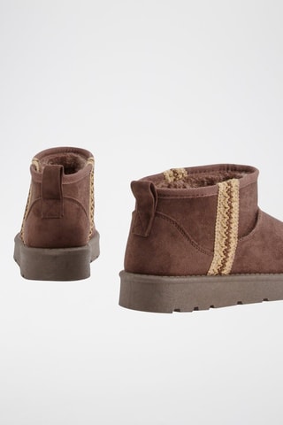 Botins forrados - Castanho