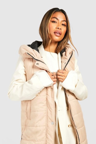 Gilet sans manches - Beige