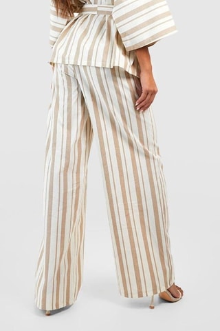 Pantalon wide legs - Beige
