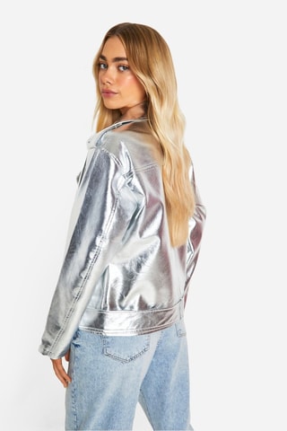 Veste oversize - Argenté
