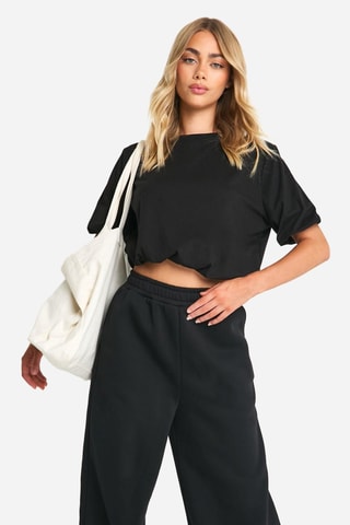 Crop top - Noir