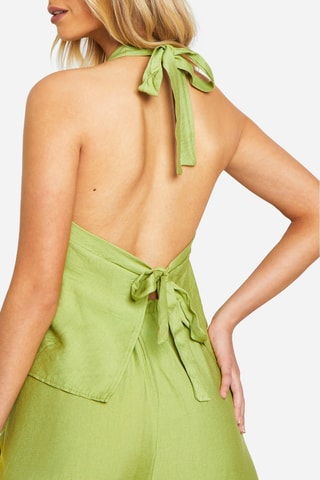 Top relaxed - Vert olive