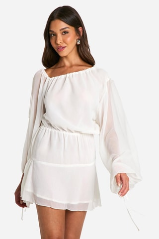 Robe patineuse - Blanc