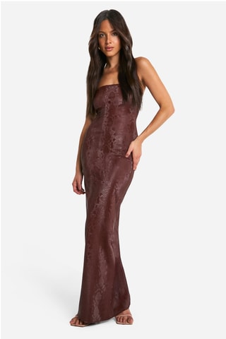 Vestido-caicai - Castanho