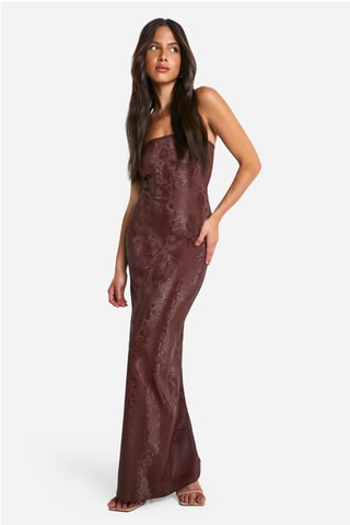Vestido-caicai - Castanho