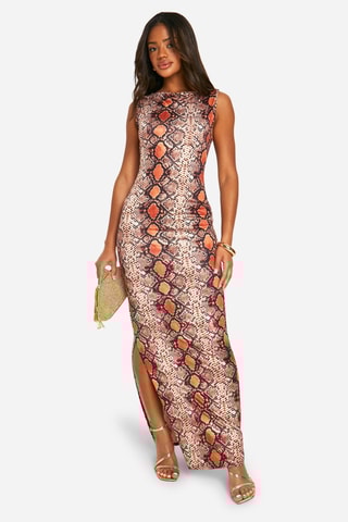 Robe longue - Orange