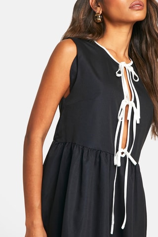 Vestido médio - Preto