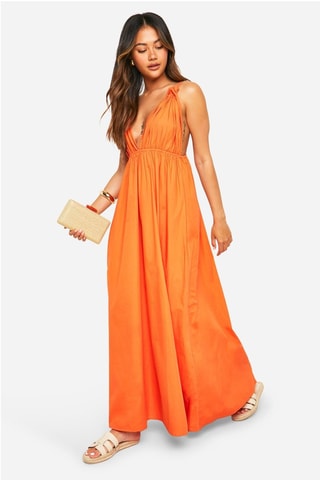 Robe longue - Orange