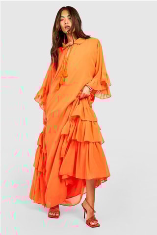 Robe longue - Orange