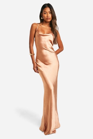 Robe longue - Doré