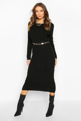 Robe pull - Noir