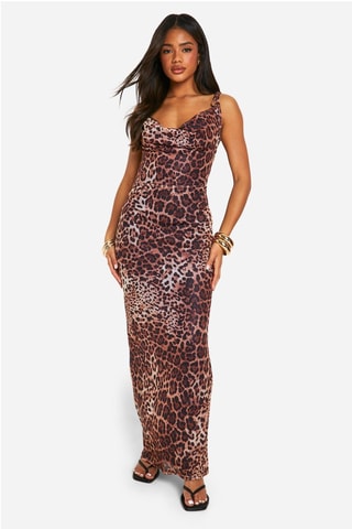 Robe longue - Marron