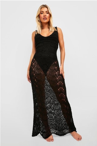 Robe de plage - Noir