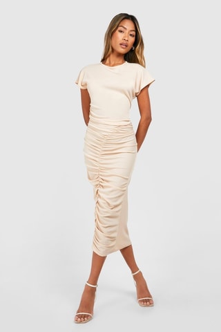 Robe longue - Beige