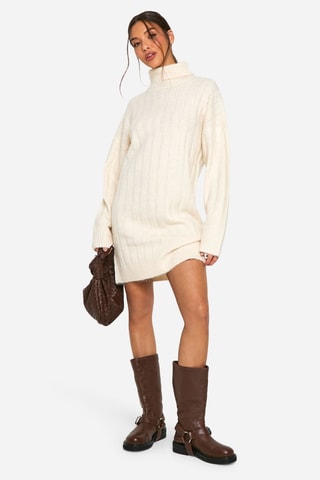 Robe pull - Ecru
