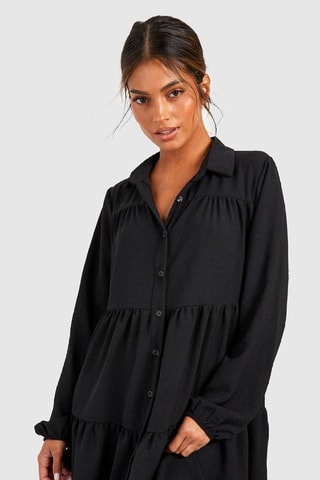 Robe chemise - Noir
