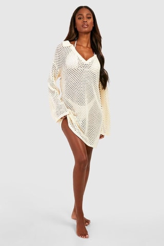 Robe de plage - Ivoire