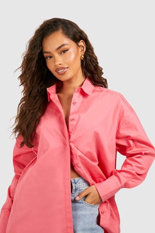 Chemisier oversize - Rose