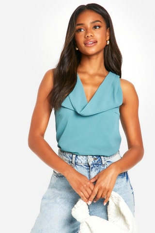 Top - Bleu clair
