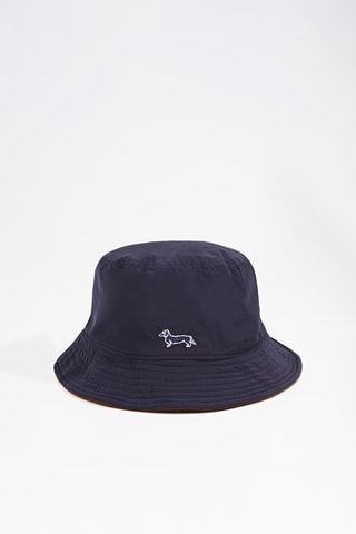 Chapéu à pescador em lã - Azul-marinho - Harmont & Blaine