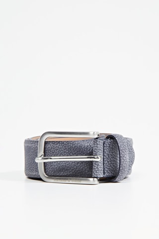 Cinto de couro - Azul-marinho - Harmont & Blaine