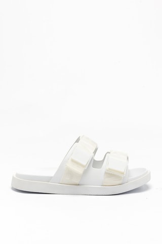 Mules em couro - Branco