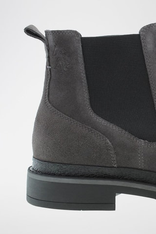 Botins Chelsea em nobuck Yann Cinzento